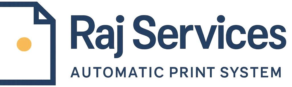 Raj Services Automatic Print System